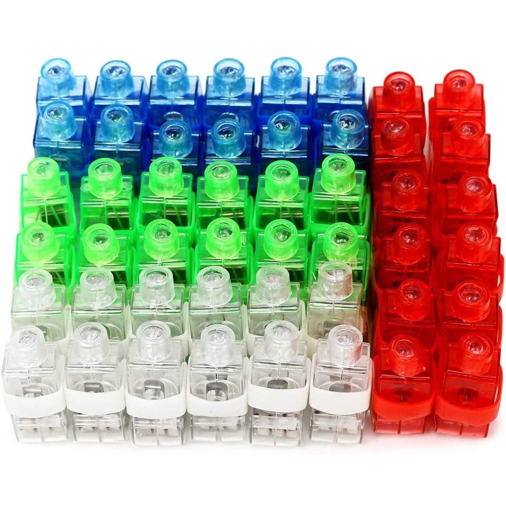 Colorful LED Finger Lights Set